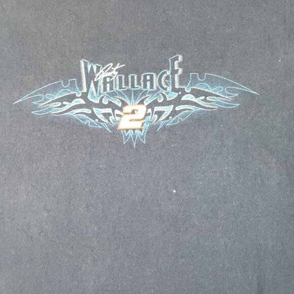 Rusty Wallace Shirt Mens Medium Short Sleeve Auto Racing NASCAR Chase Authentics - Picture 3 of 11